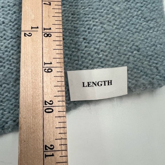 HABITAT Wool Blend Open Cardigan Light  Blue Women's Size L/XL - Picture 6 of 9